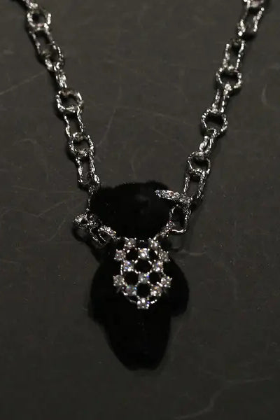 YVMIN Girls Figure Gem Net Bear Necklace 21708